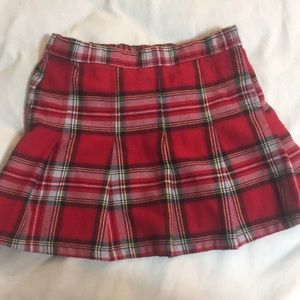 Plaid Skirt